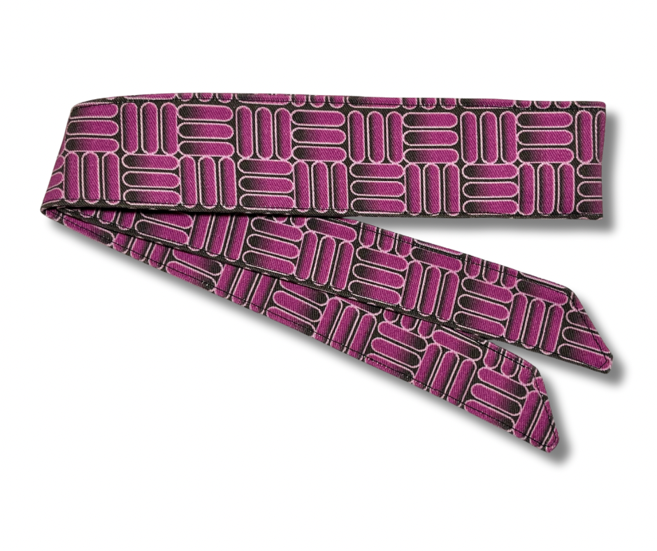 Terra (purple) custom 10oz Artist Series headband