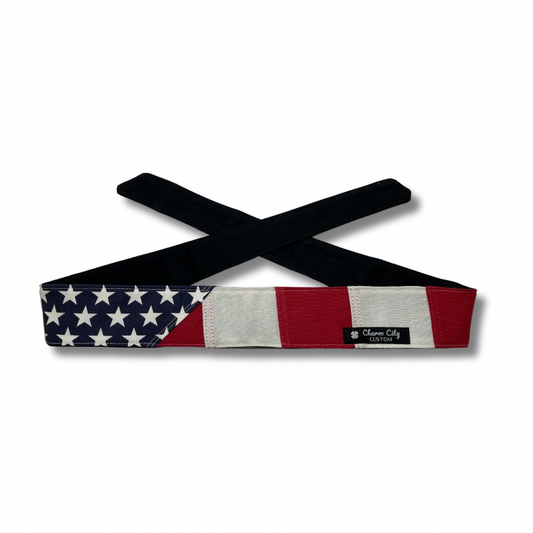 Merica! custom flag headband