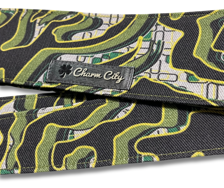 Custom Graffiti (v2) camouflage black/olive/grey 10oz headband